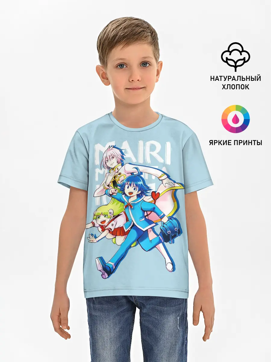Детская базовая футболка / Mairimashita!