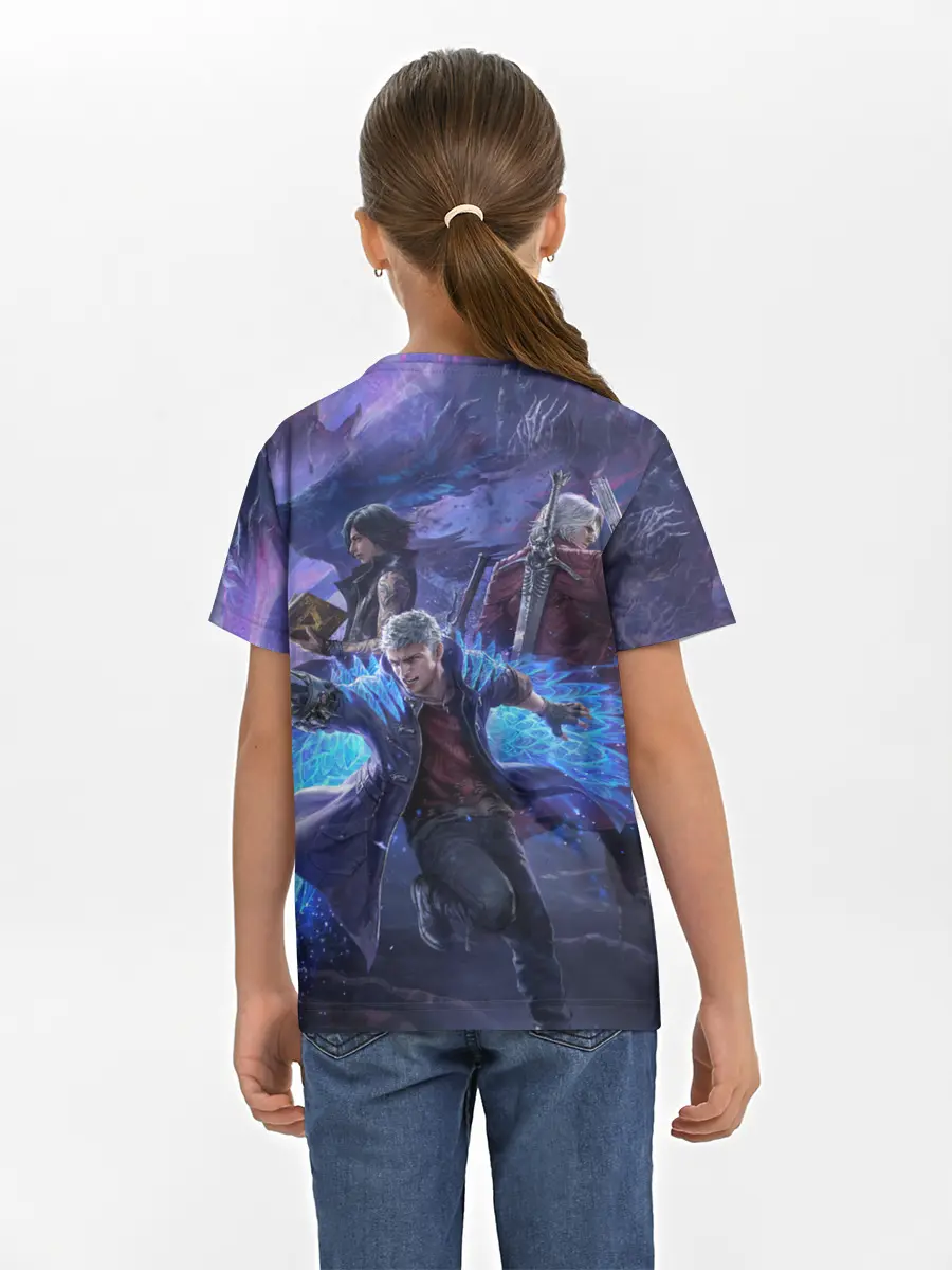 Детская базовая футболка / DEVIL MAY CRY | ДЕВИЛ МАЙ КРАЙ