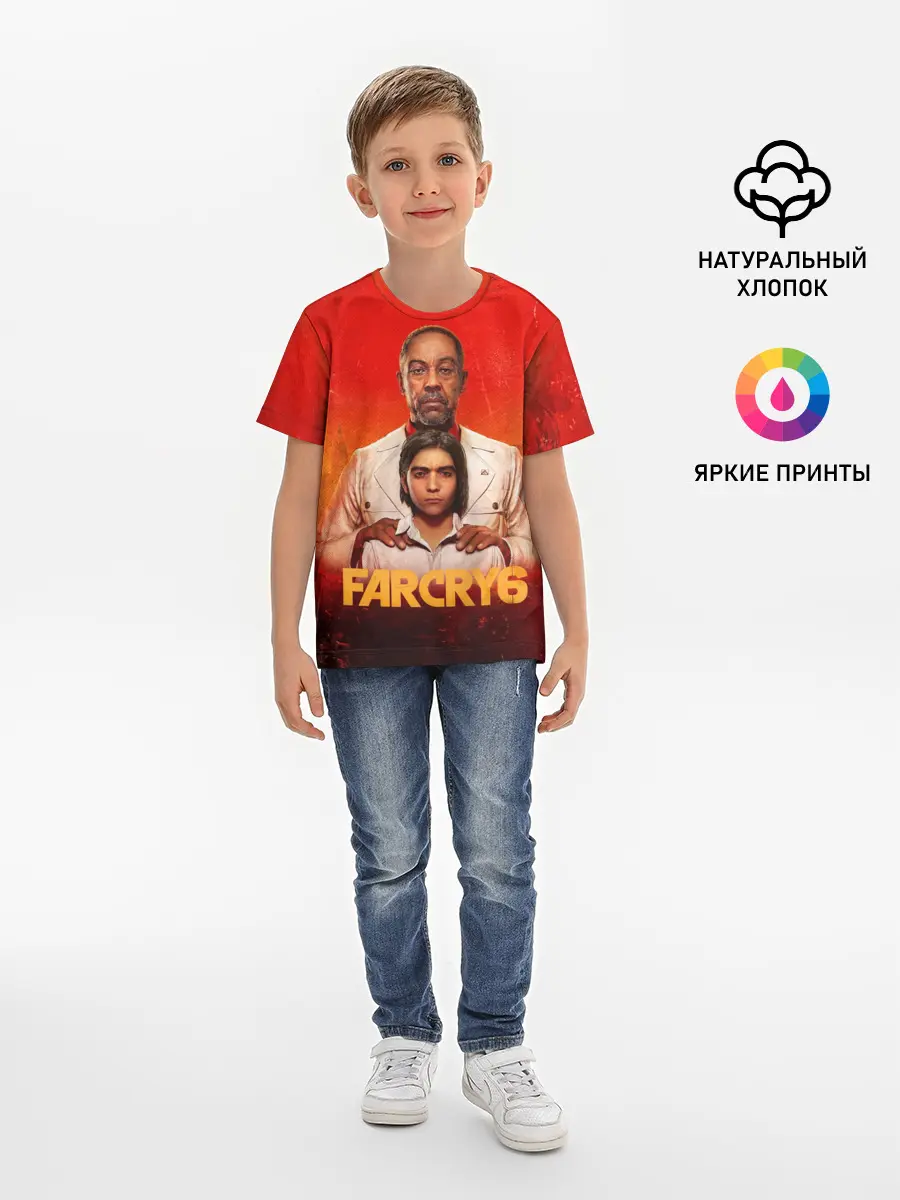 Детская базовая футболка / Антон и Диего Кастильо FC6