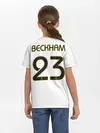 Детская базовая футболка / Бекхэм Реал Ретро