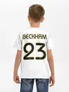 Детская базовая футболка / Бекхэм Реал Ретро