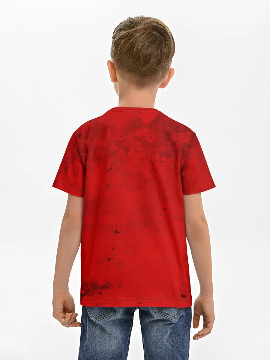 Детская базовая футболка / Боец Баки / Baki the Grappler