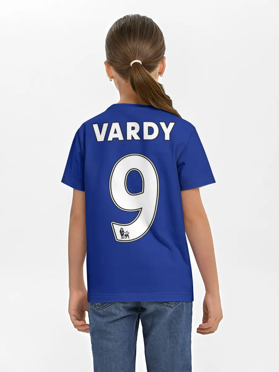 Детская базовая футболка / №9 Leicester City