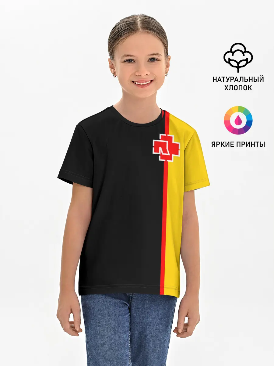 Детская базовая футболка / Rammstein Deutschland