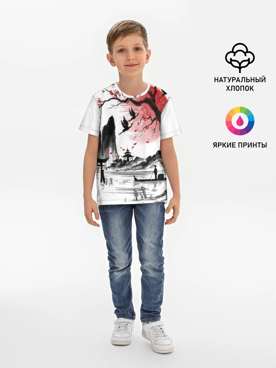 Детская базовая футболка / ЯПОНСКАЯ МЕЧТА | JAPAN DREAM