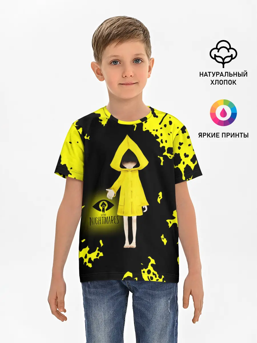Детская базовая футболка / Little Nightmares/Шестая