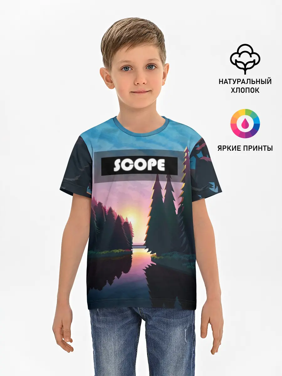 Детская базовая футболка / SCOPE