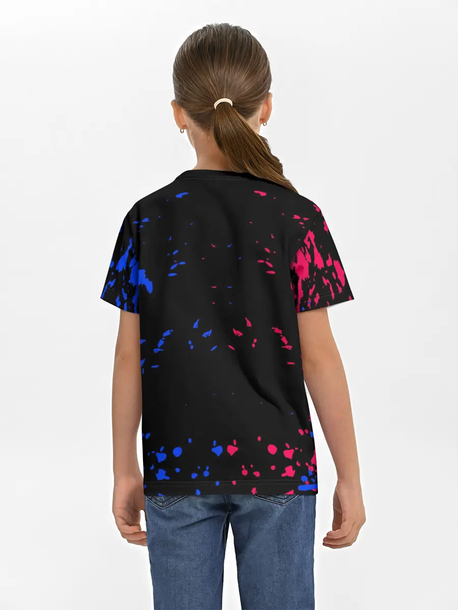 Детская базовая футболка / ЛУИС СУАРЕС / БАРСЕЛОНА