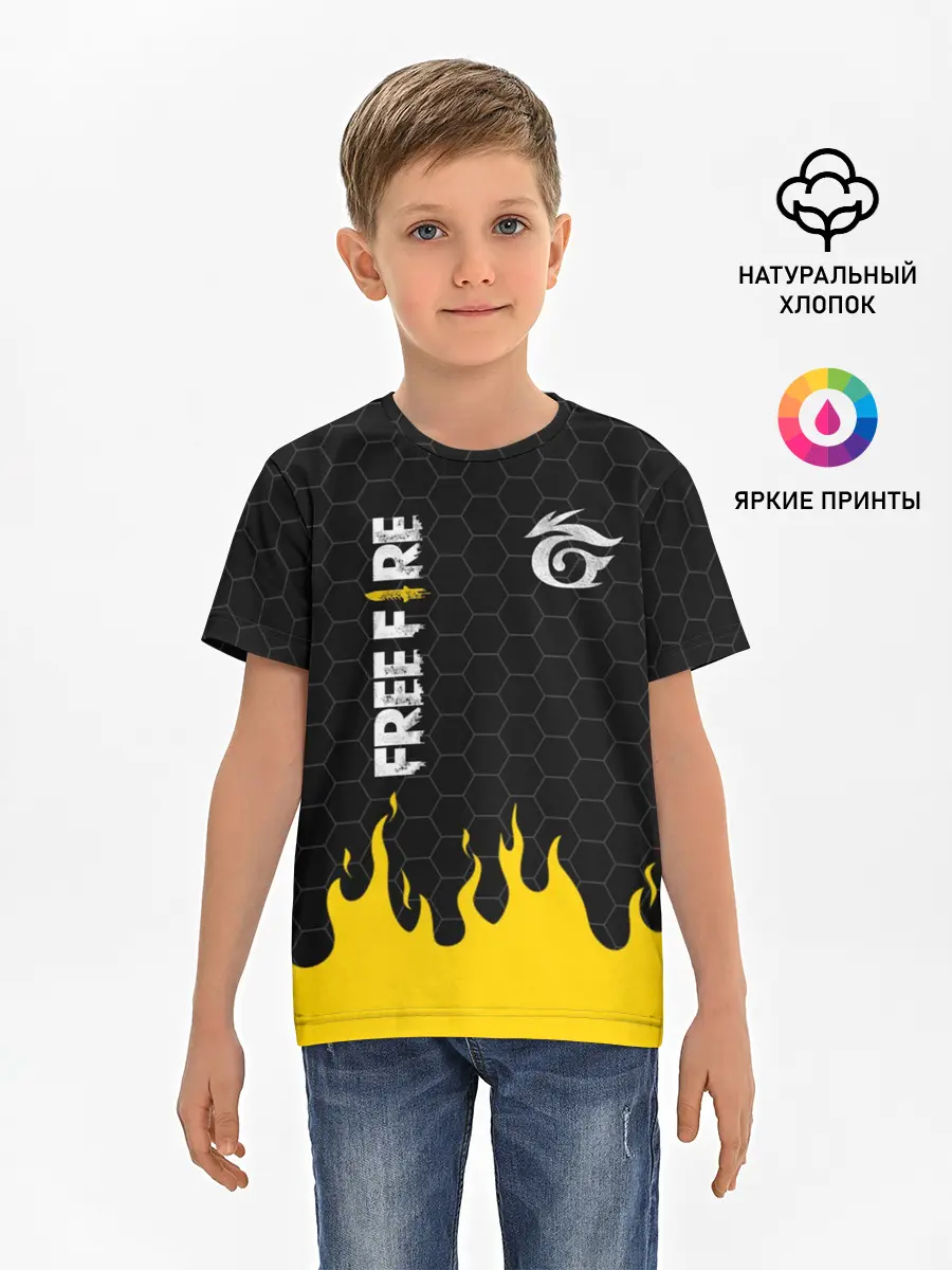 Детская базовая футболка / GARENA FREE FIRE