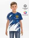 Детская базовая футболка / RUSSIA / РОССИЯ