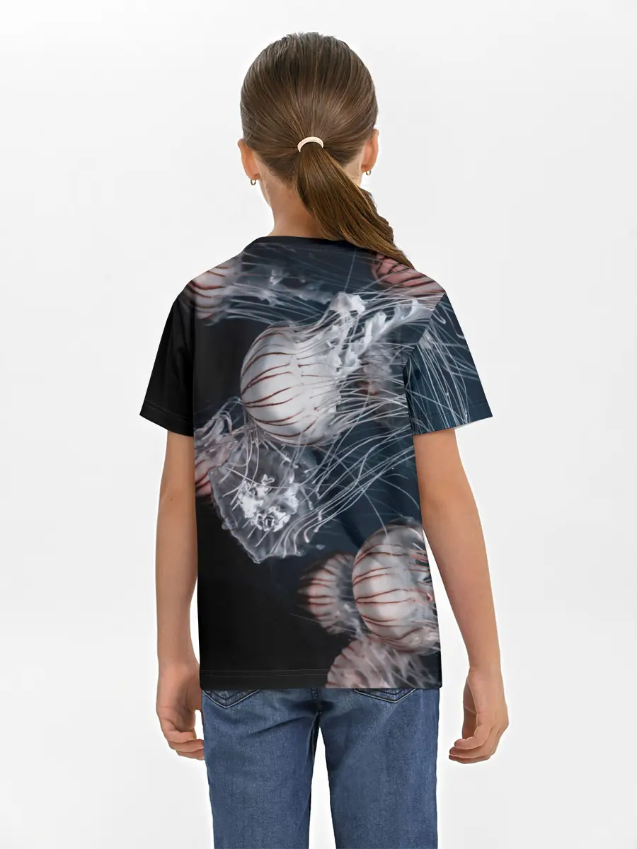 Детская базовая футболка / Медузы