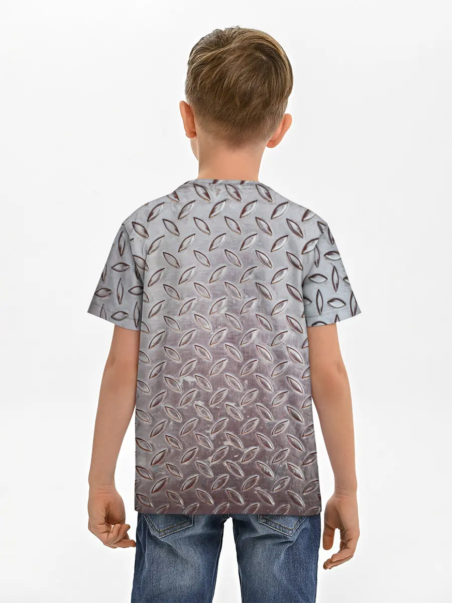 Детская базовая футболка / Стальной костюм