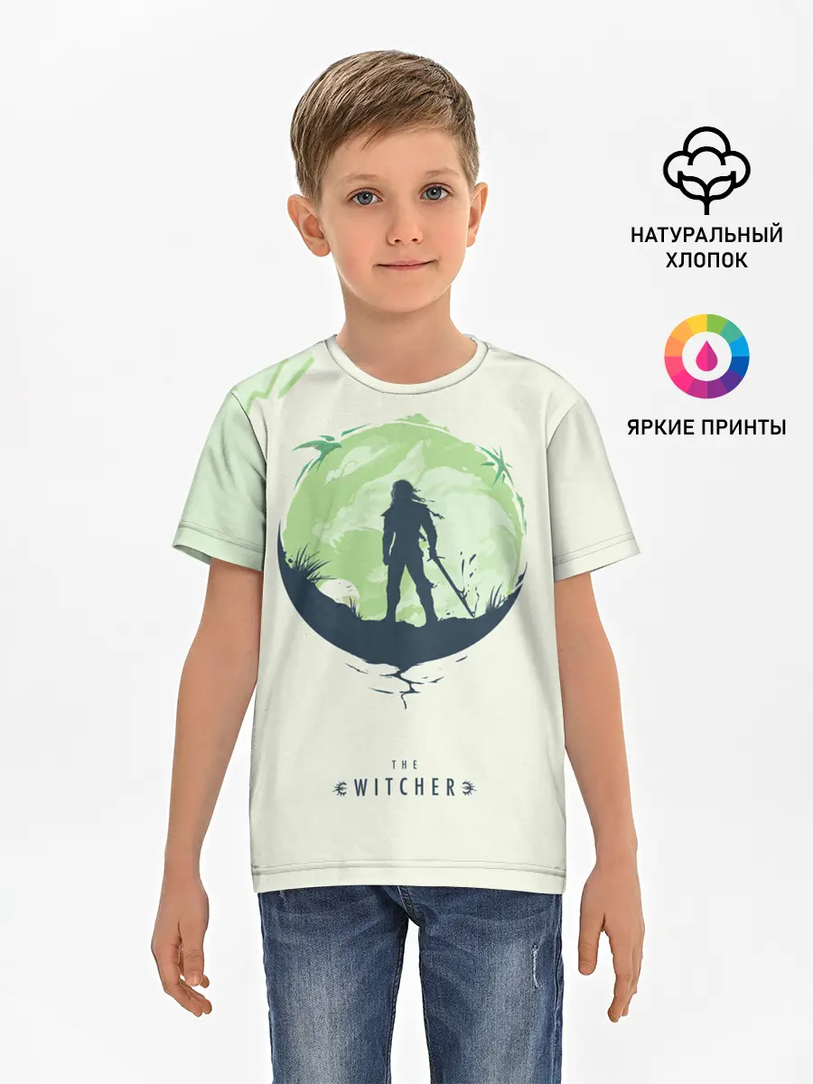 Детская базовая футболка / Школа волка