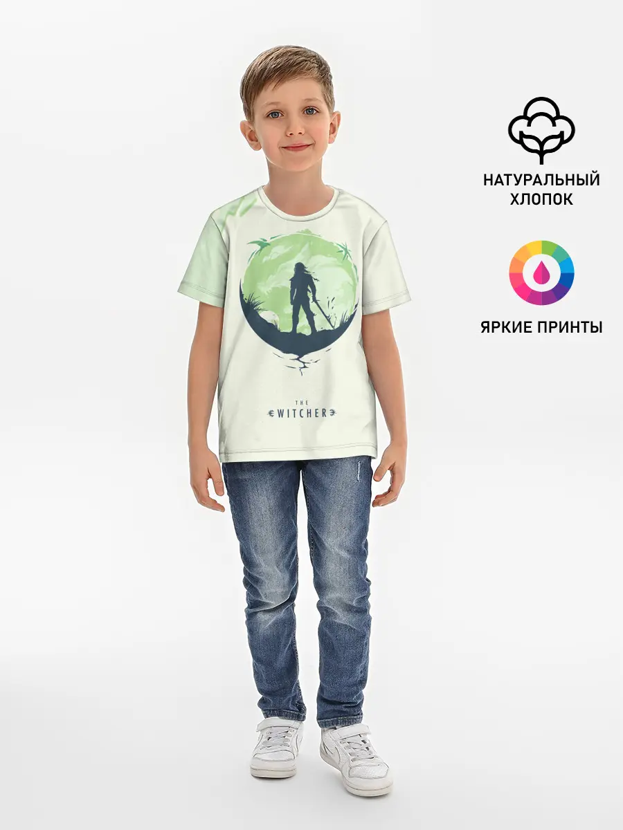 Детская базовая футболка / Школа волка