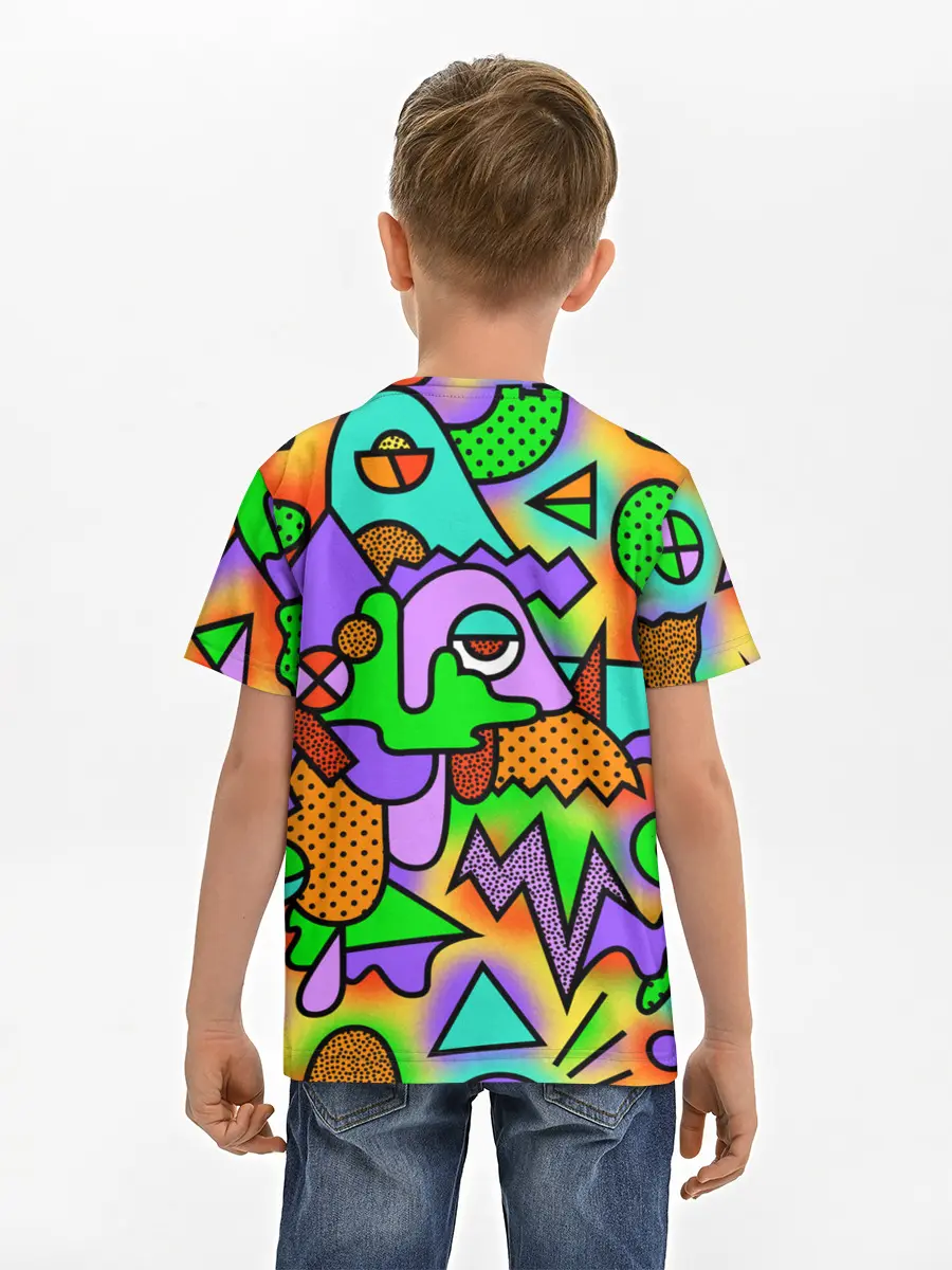 Детская базовая футболка / PSY GEOMETRY
