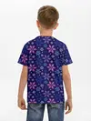 Детская базовая футболка / Ночные Снежинки