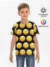 Детская базовая футболка / New Emoji