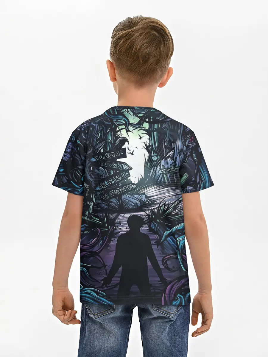 Детская базовая футболка / Мистический Лес
