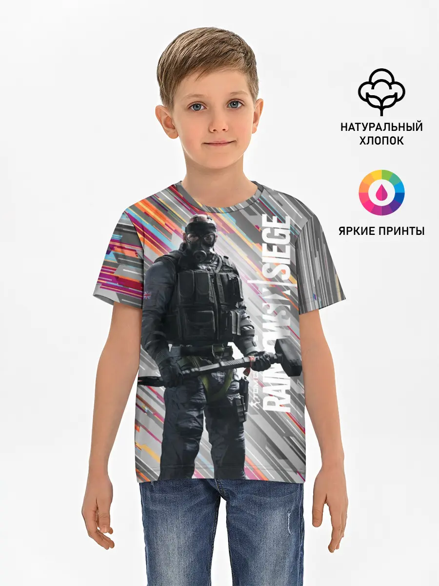 Детская базовая футболка / Rainbow Six Siege
