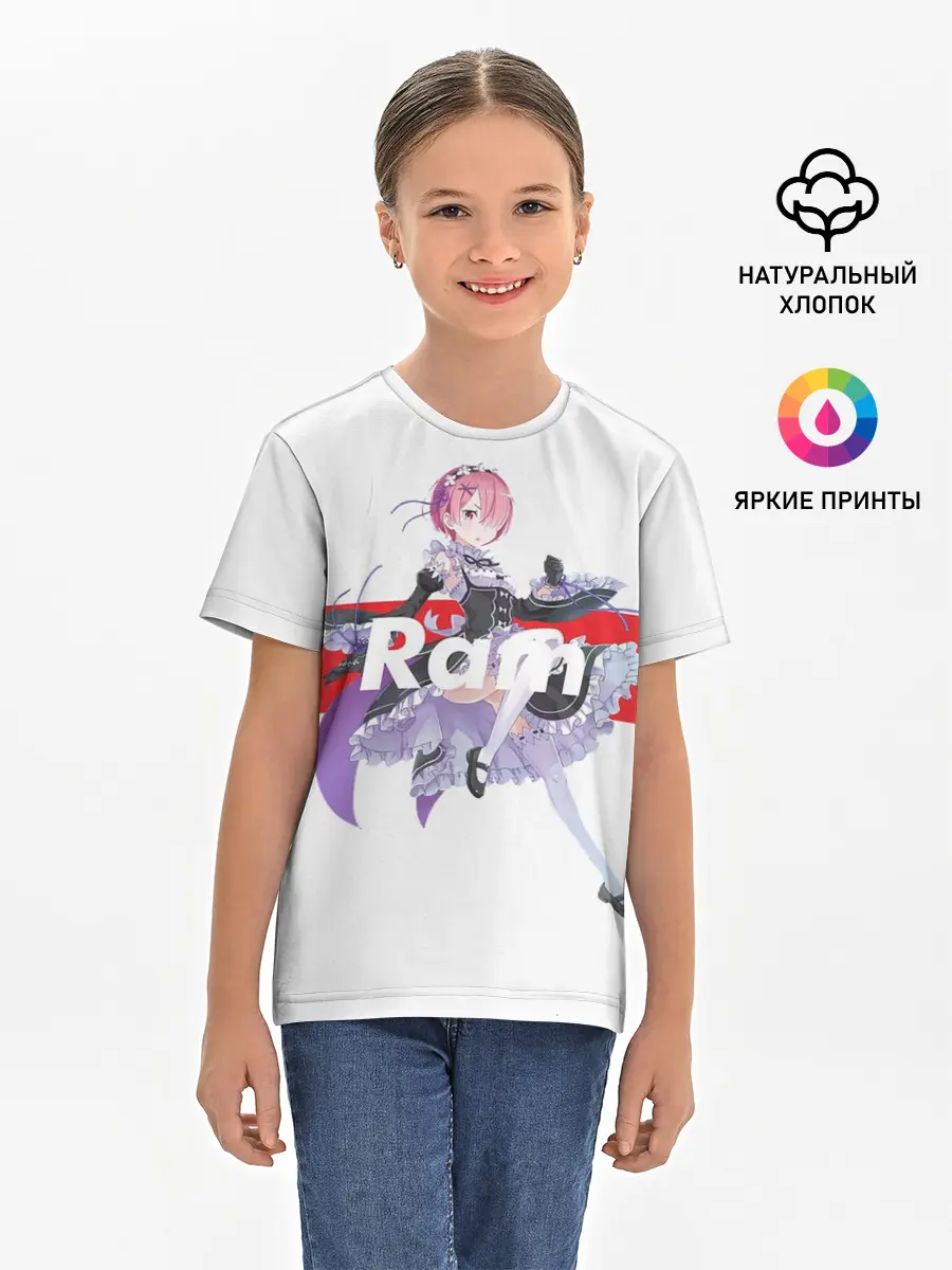 Детская базовая футболка / Re:Zero