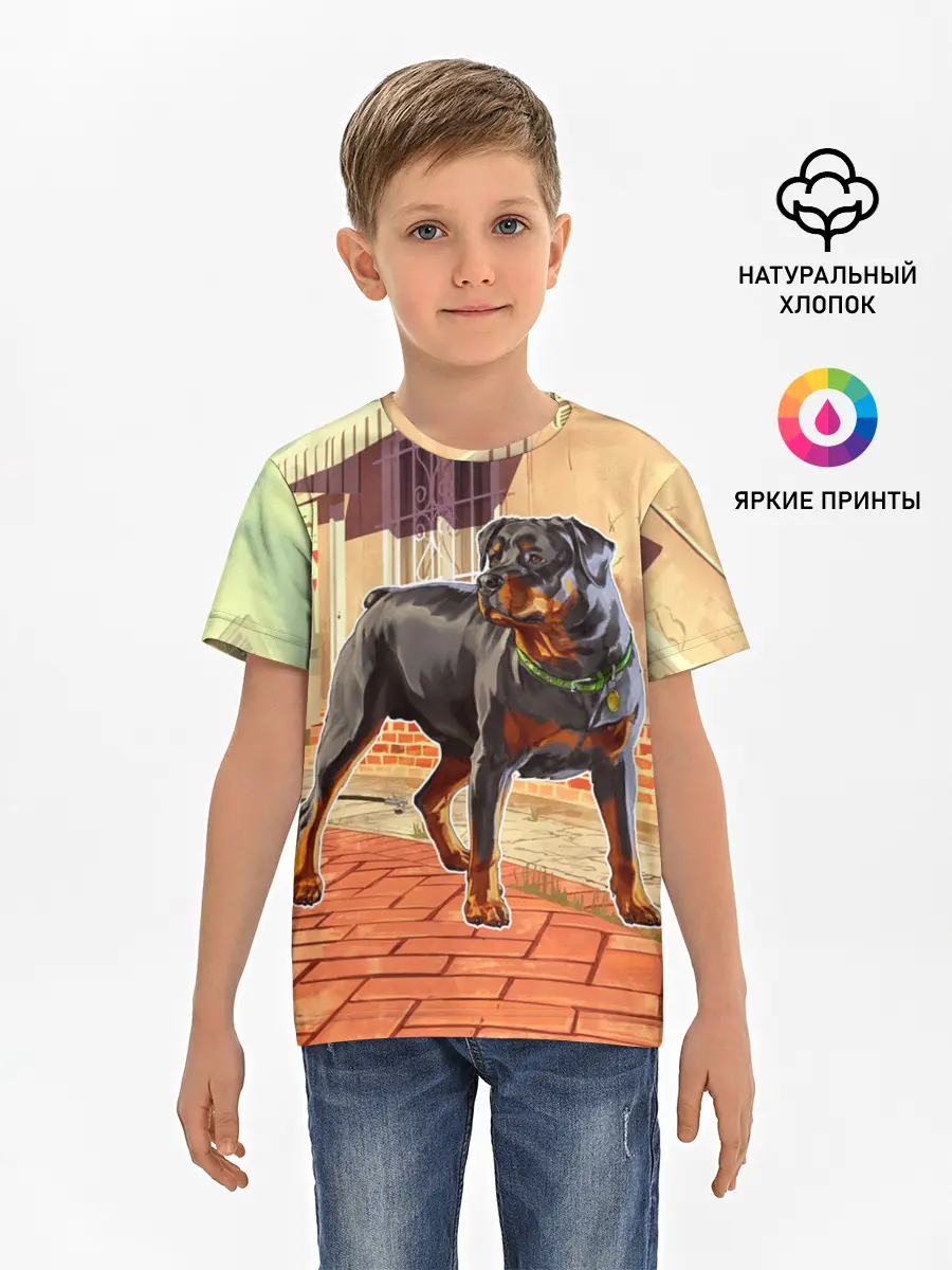 Детская базовая футболка / GTA V - Чоп