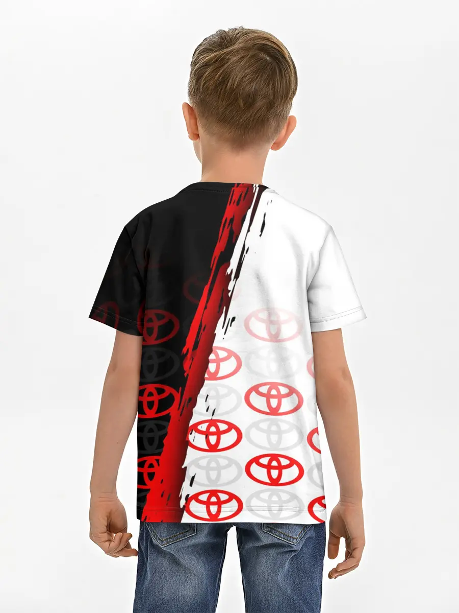 Детская базовая футболка / TOYOTA SPORT / GRUNGE / ГРАНЖ