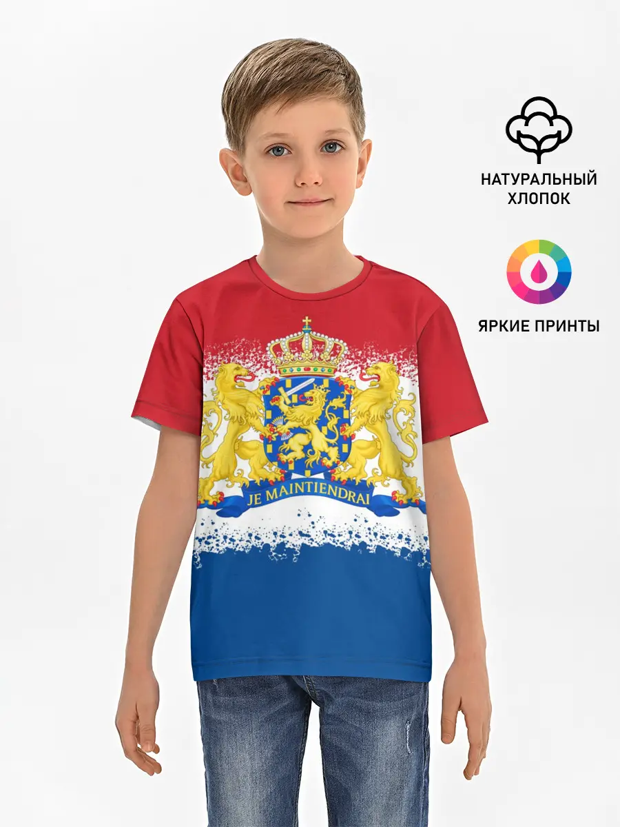 Детская базовая футболка / Нидерланды