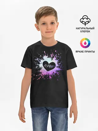 Детская базовая футболка / K-POP