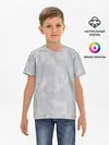 Детская базовая футболка / Светло-серая