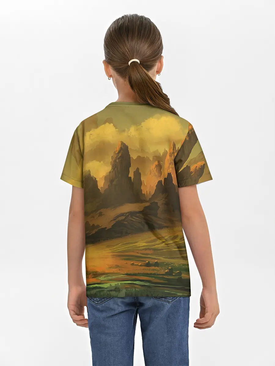 Детская базовая футболка / Zhong Li