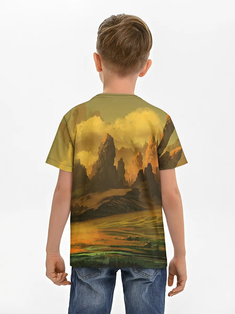 Детская базовая футболка / Zhong Li