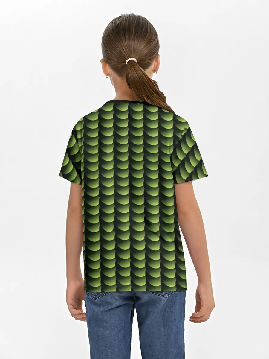 Детская базовая футболка / Digital bamboo