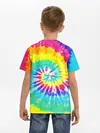 Детская базовая футболка / TIE-DYE СТЕНА