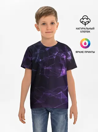 Детская базовая футболка / Абстракция