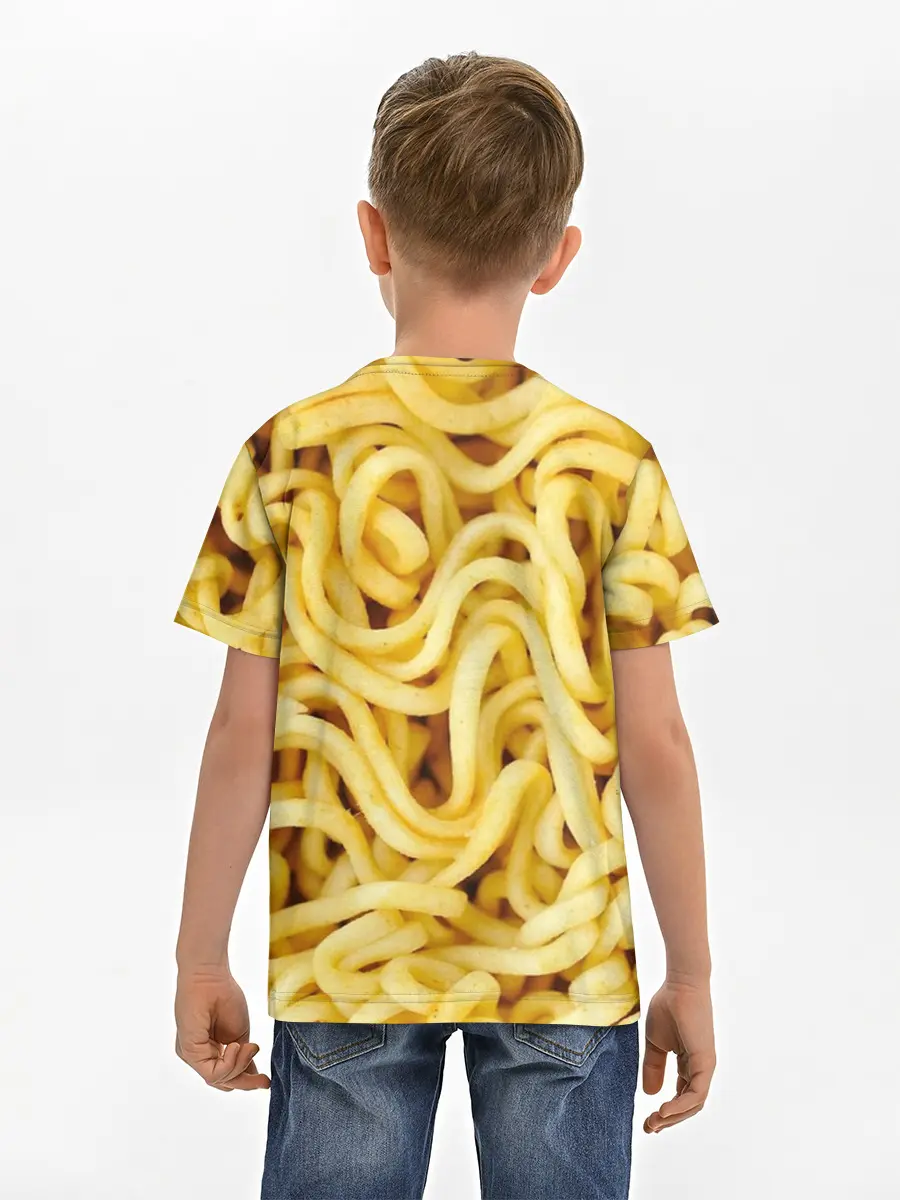 Детская базовая футболка / Лапша