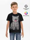 Детская базовая футболка / Котенок