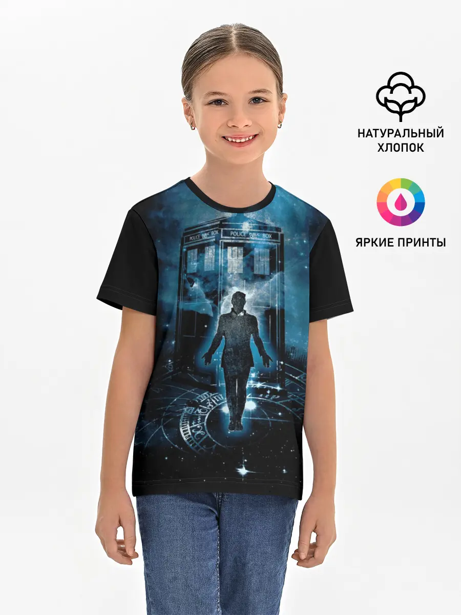 Детская базовая футболка / Doctor Who