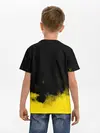 Детская базовая футболка / Хамон желтый дым