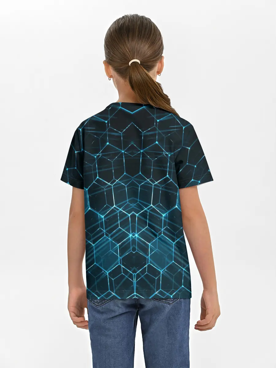 Детская базовая футболка / НЕОНОВАЯ БРОНЯ