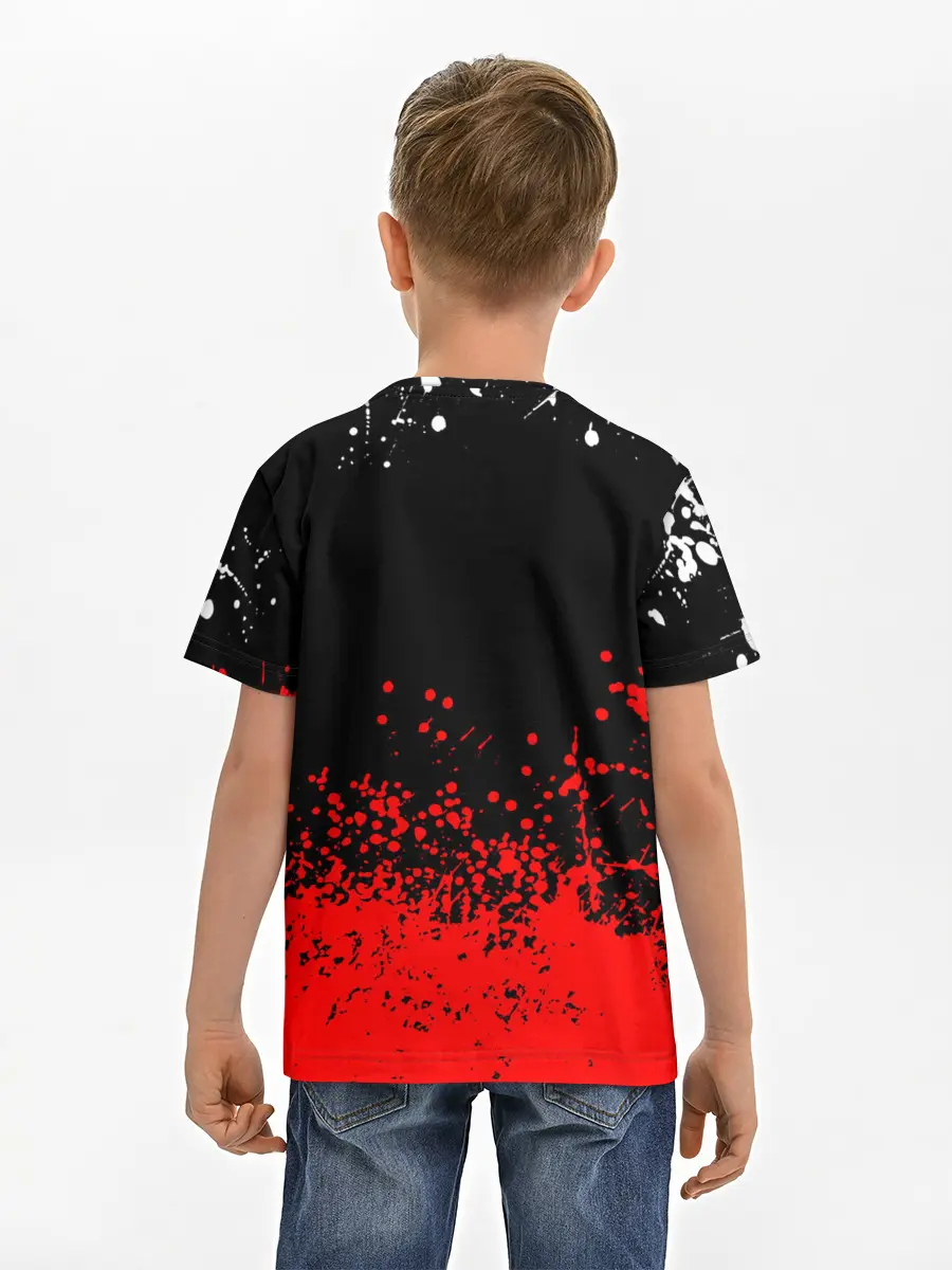 Детская базовая футболка / Берсерк: Брызги красок.