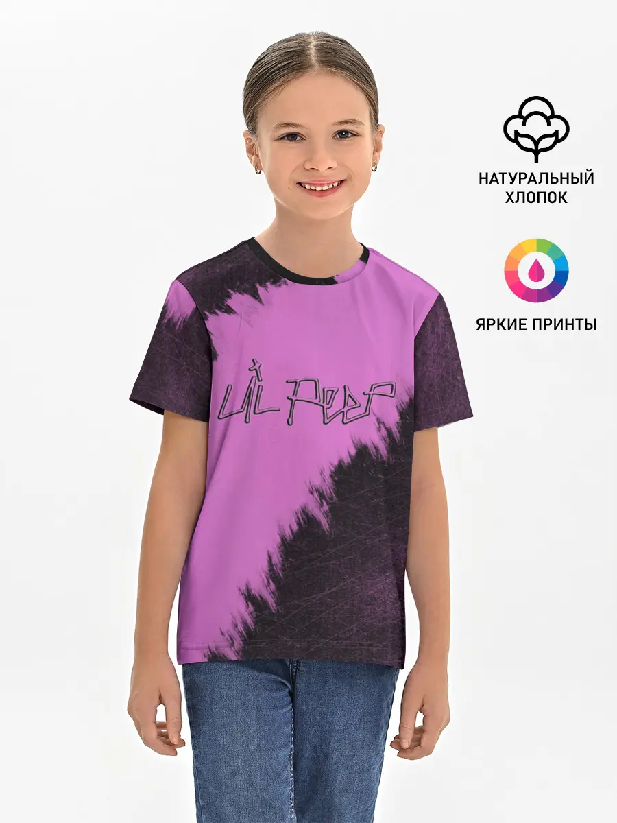 Детская базовая футболка / LIL PEEP