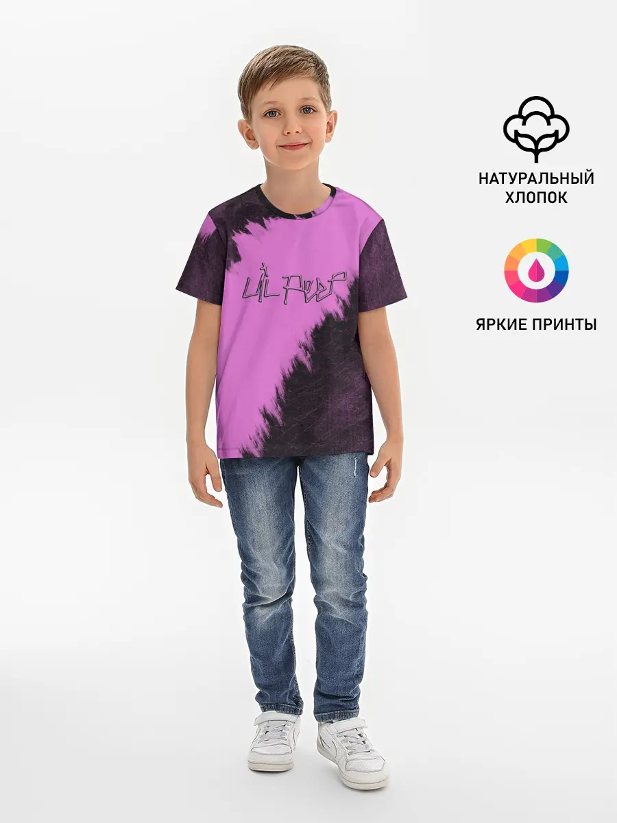 Детская базовая футболка / LIL PEEP