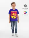 Детская базовая футболка / FC BARCELONA / ФК БАРСЕЛОНА
