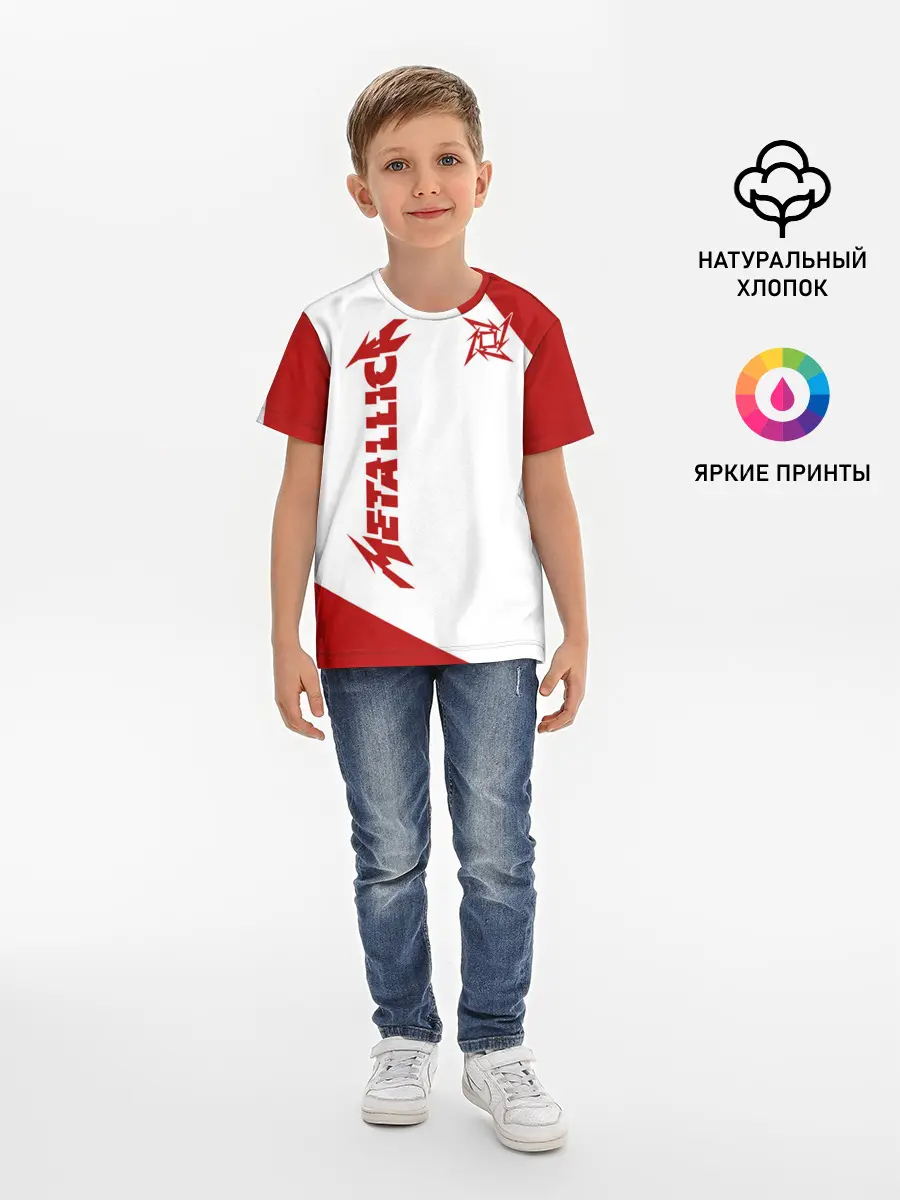 Детская базовая футболка / Metallica