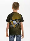 Детская базовая футболка / Pittsburgh Penguins на спине