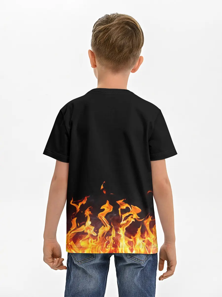 Детская базовая футболка / Audi Ауди