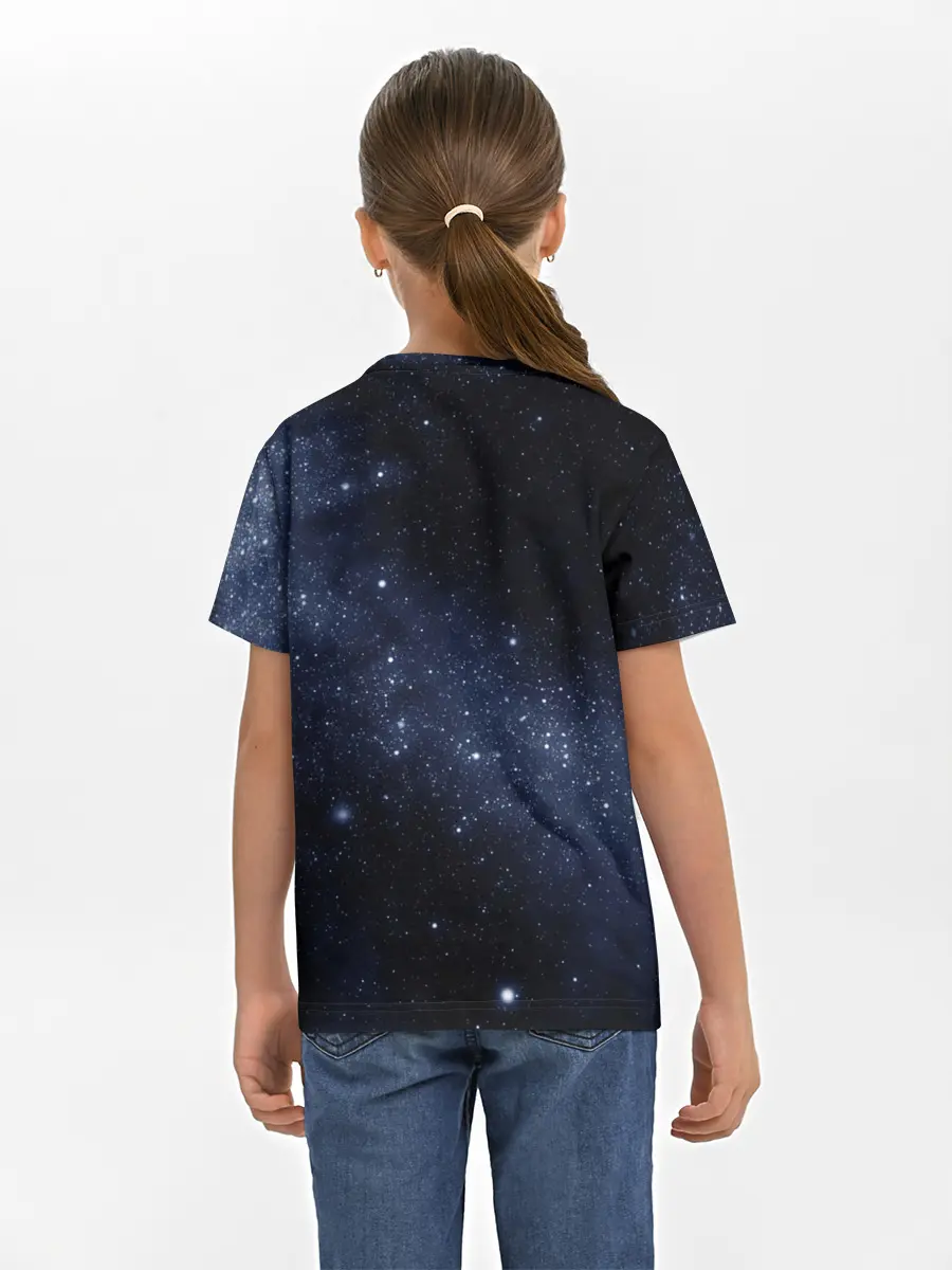 Детская базовая футболка / Звёздное небо