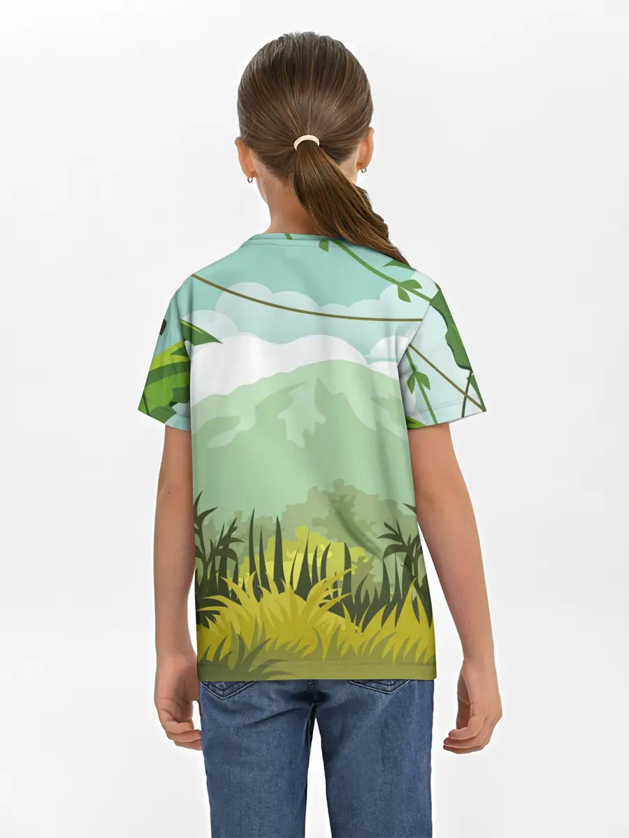 Детская базовая футболка / Тропики