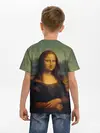 Детская базовая футболка / Леонардо да Винчи - Мона Лиза