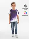 Детская базовая футболка / ФИОЛЕТОВАЯ КРАСКА